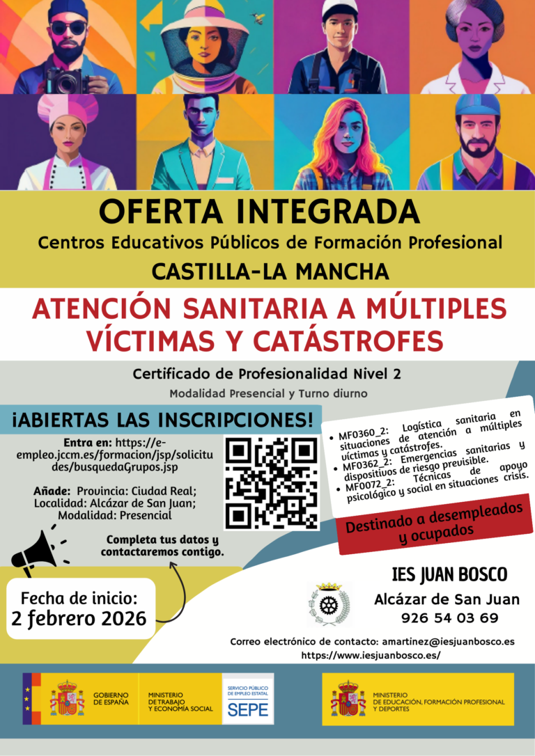Atención sanitaria a múltiples víctimas y catástrofes